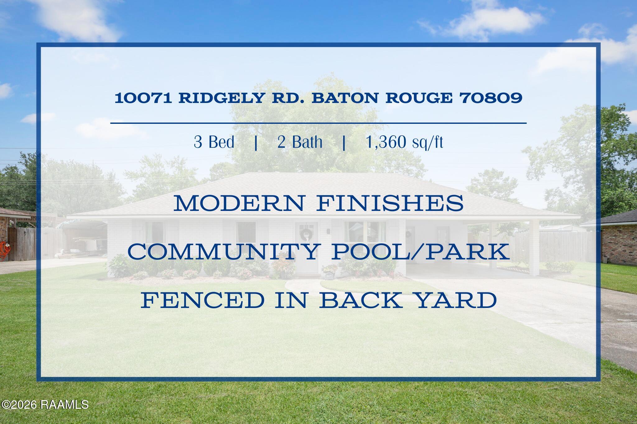 10071 Ridgely Road, Baton Rouge, LA 70809 — photo 2