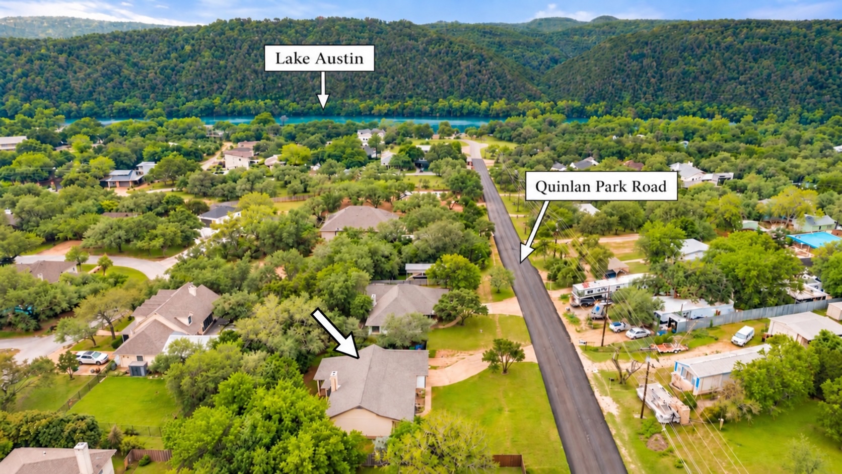 1301 S Quinlan Park Rd — photo