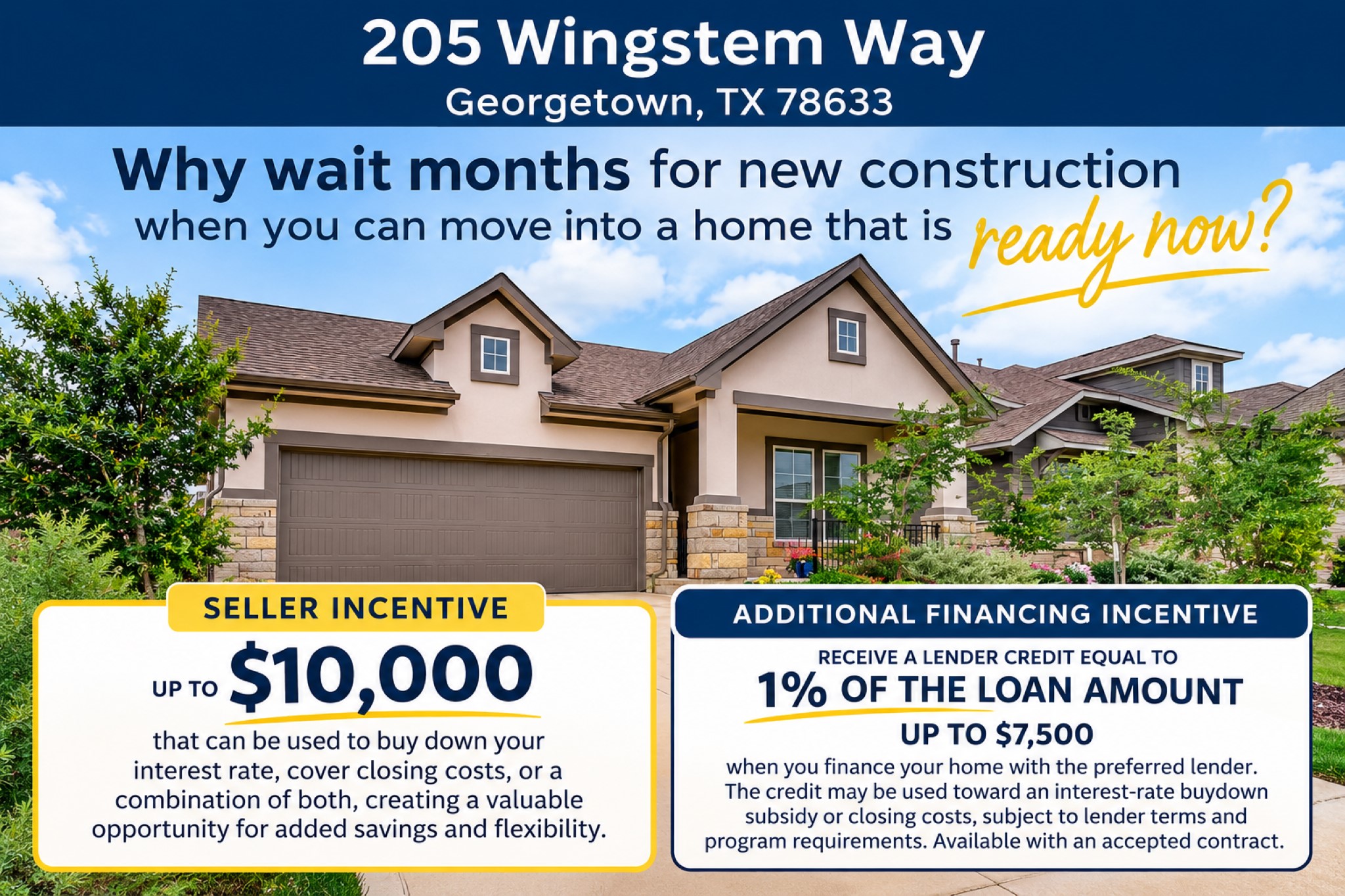 205 Wingstem Way, Georgetown, TX 78633 — photo 3