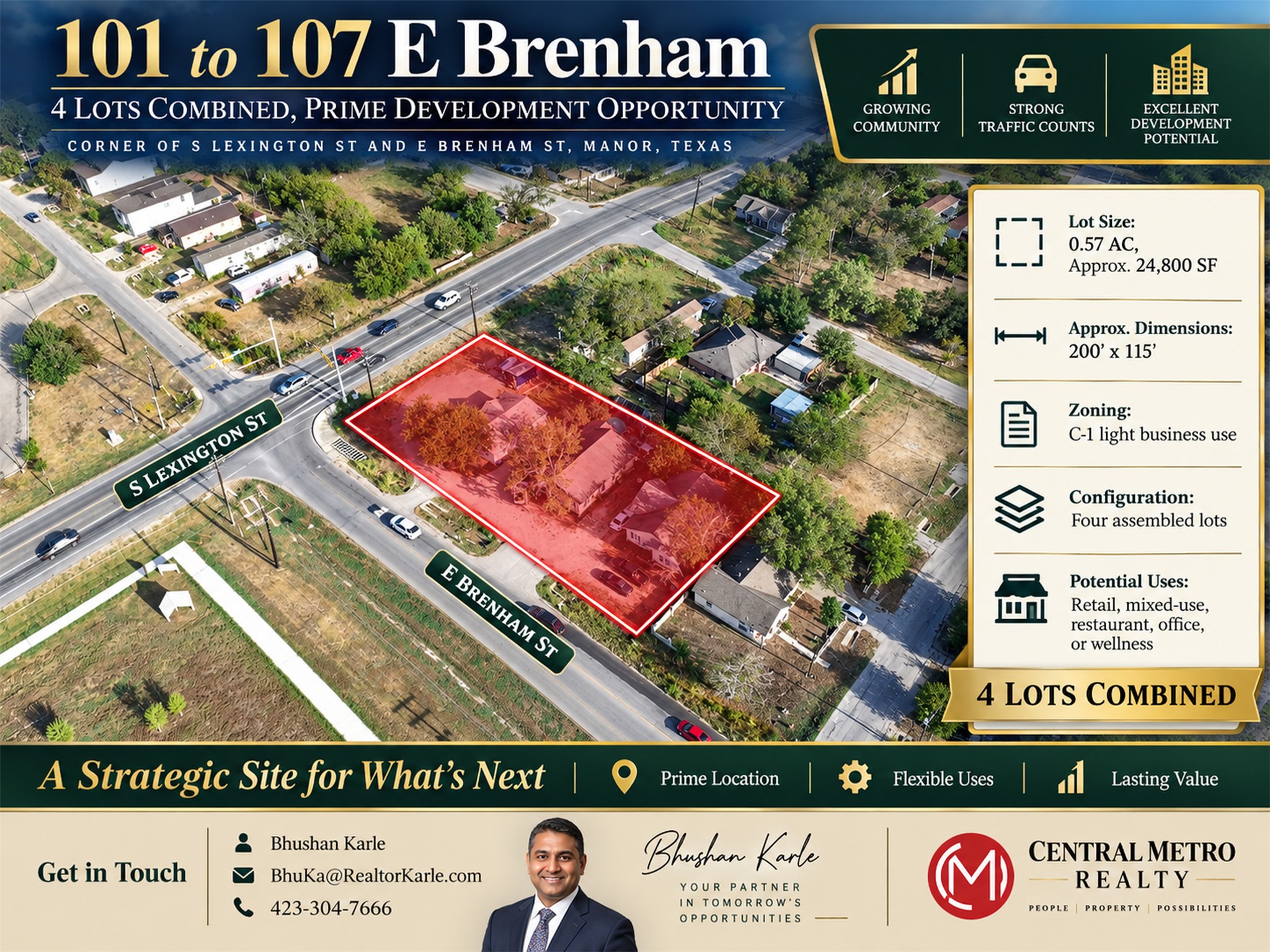 101 E Brenham Street, Manor, TX 78653 — photo 2