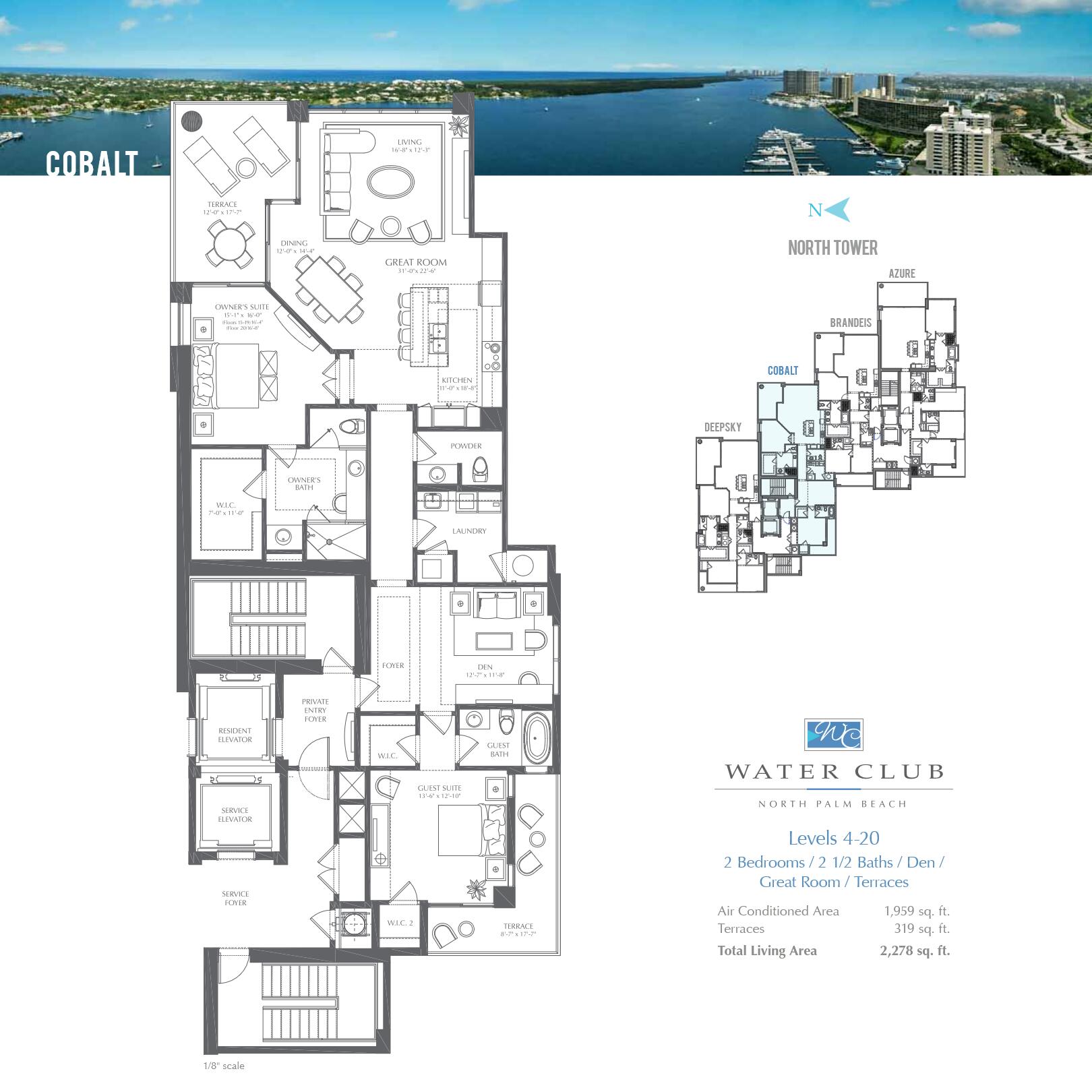 1 Water Club Way 1602 — photo