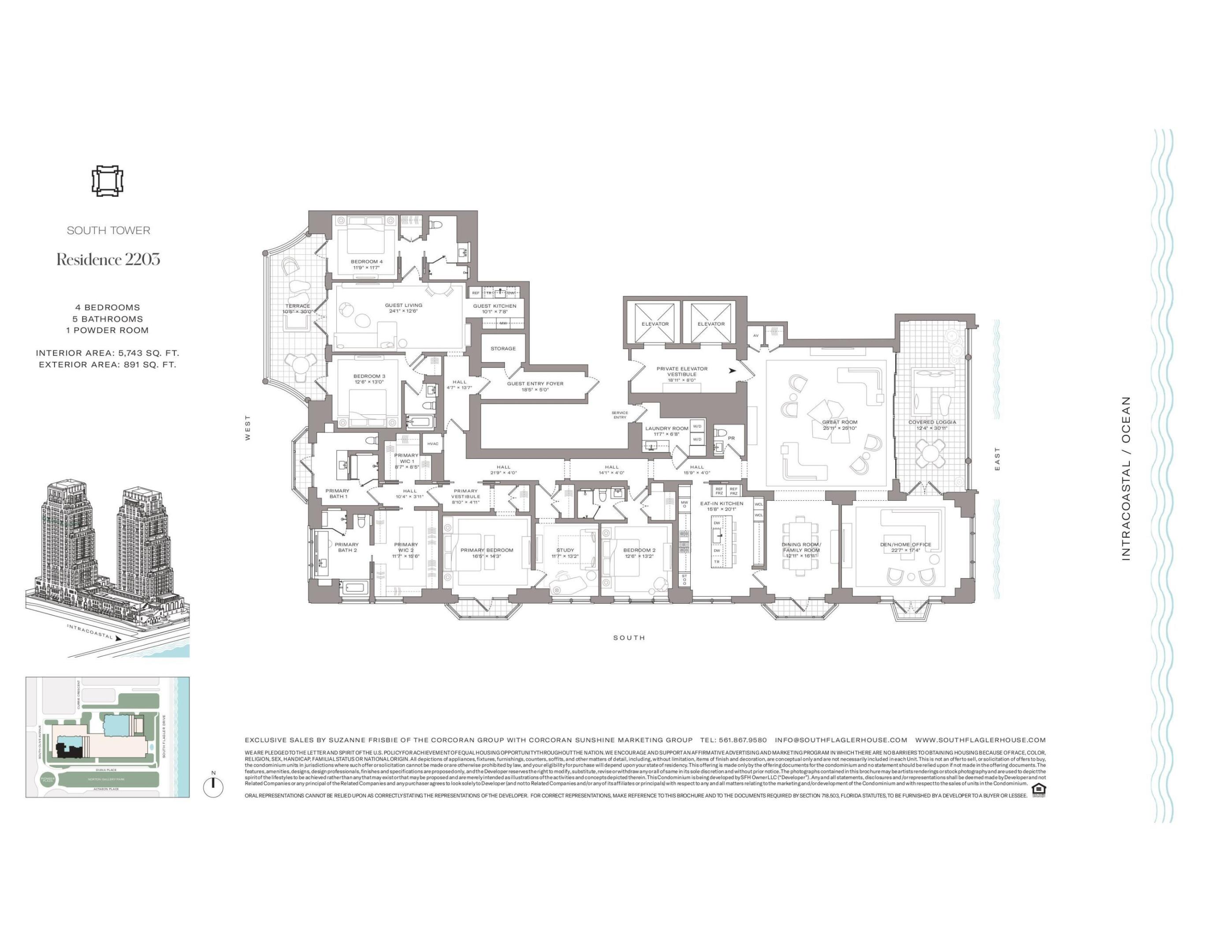 1355 S Flagler Drive 2203 — photo