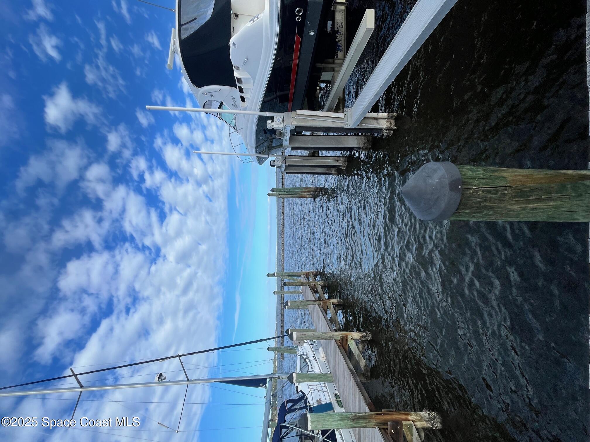 Wet Slip No. E13 Cocoa Village Marina E-13 — photo