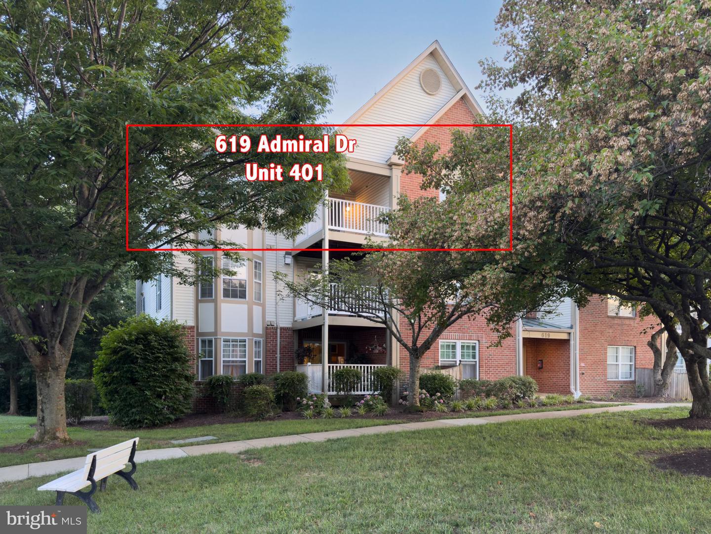 619 Admiral Dr #401 — photo