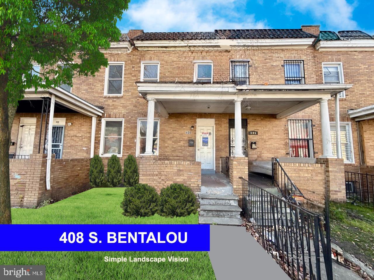 408 S Bentalou St — photo