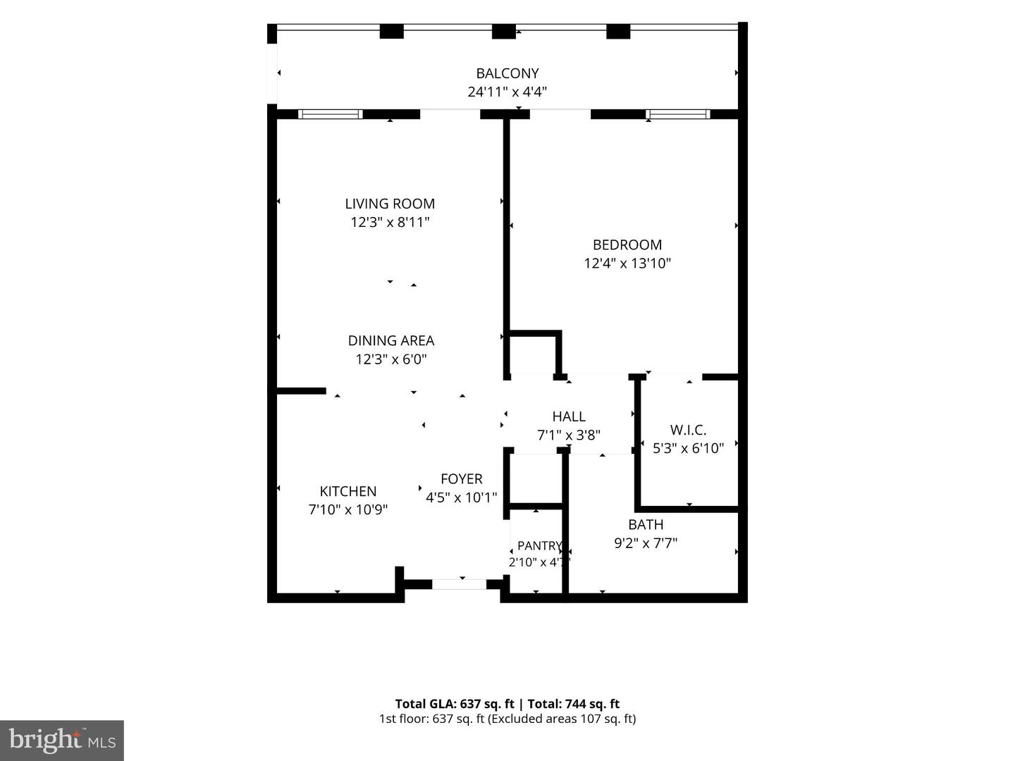 525 N Fayette St #621 — photo