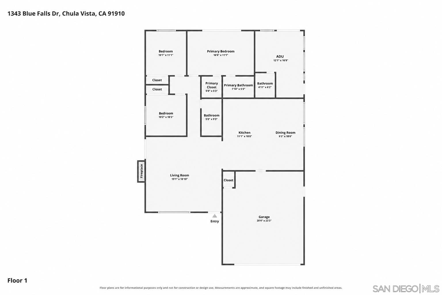 1343 Blue Falls Dr — photo