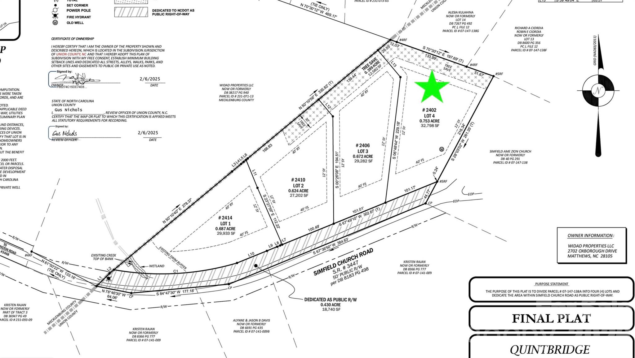 2402 Simfield Church Road — photo
