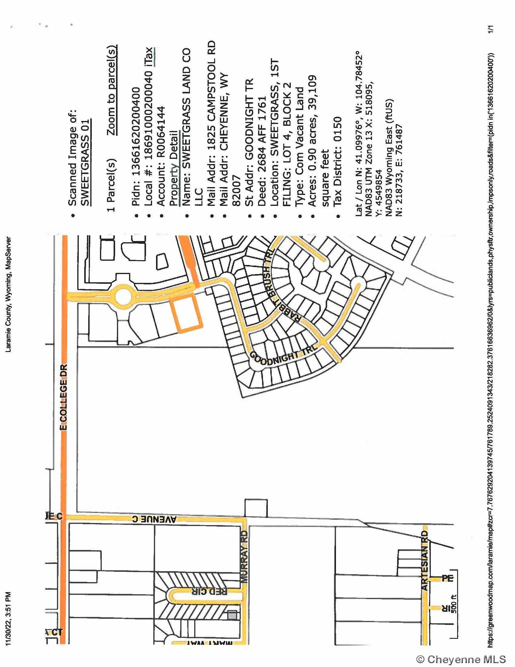 Lot 4, Block 2 MURRAY RD, Cheyenne, WY 82007 — photo 2