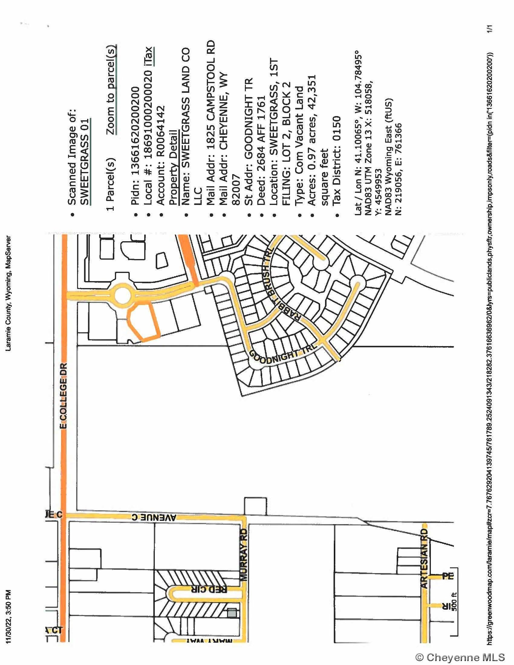 Lot 2, Block 2 MURRAY RD, Cheyenne, WY 82007 — photo 2