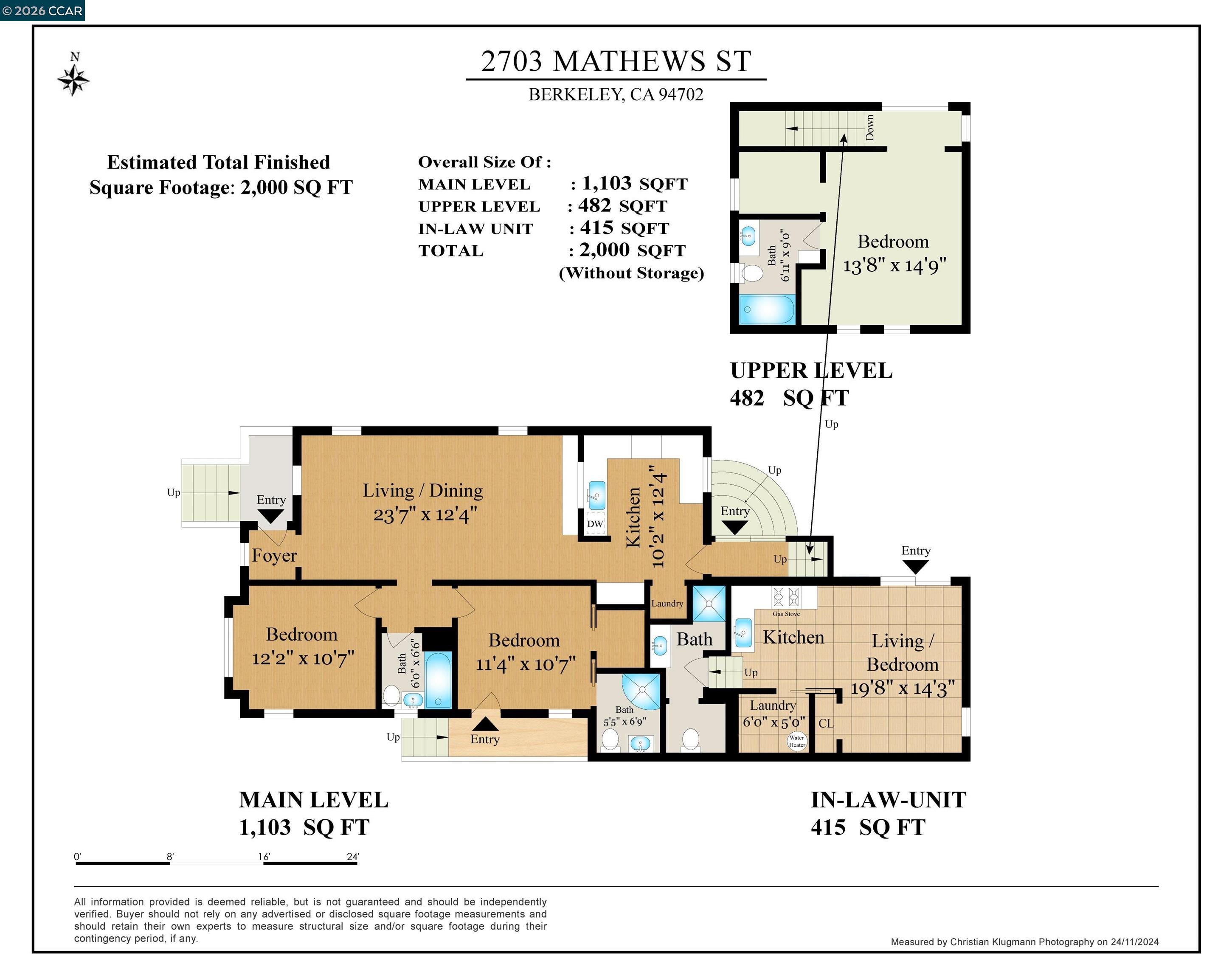2703 Mathews St, Berkeley, CA 94702 — photo 2