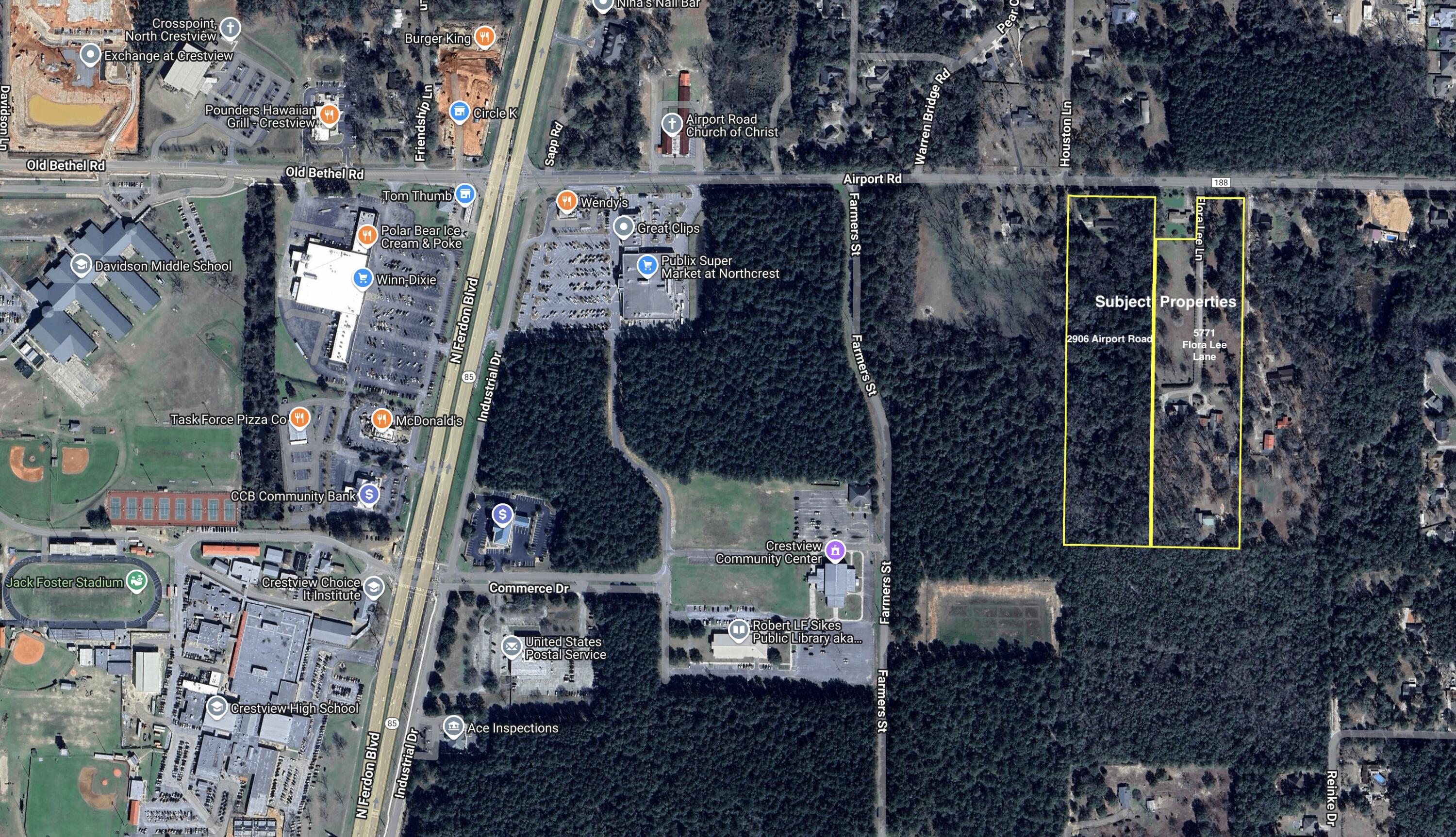 2906+5771 Airport Road & Flora Lee Lane — photo