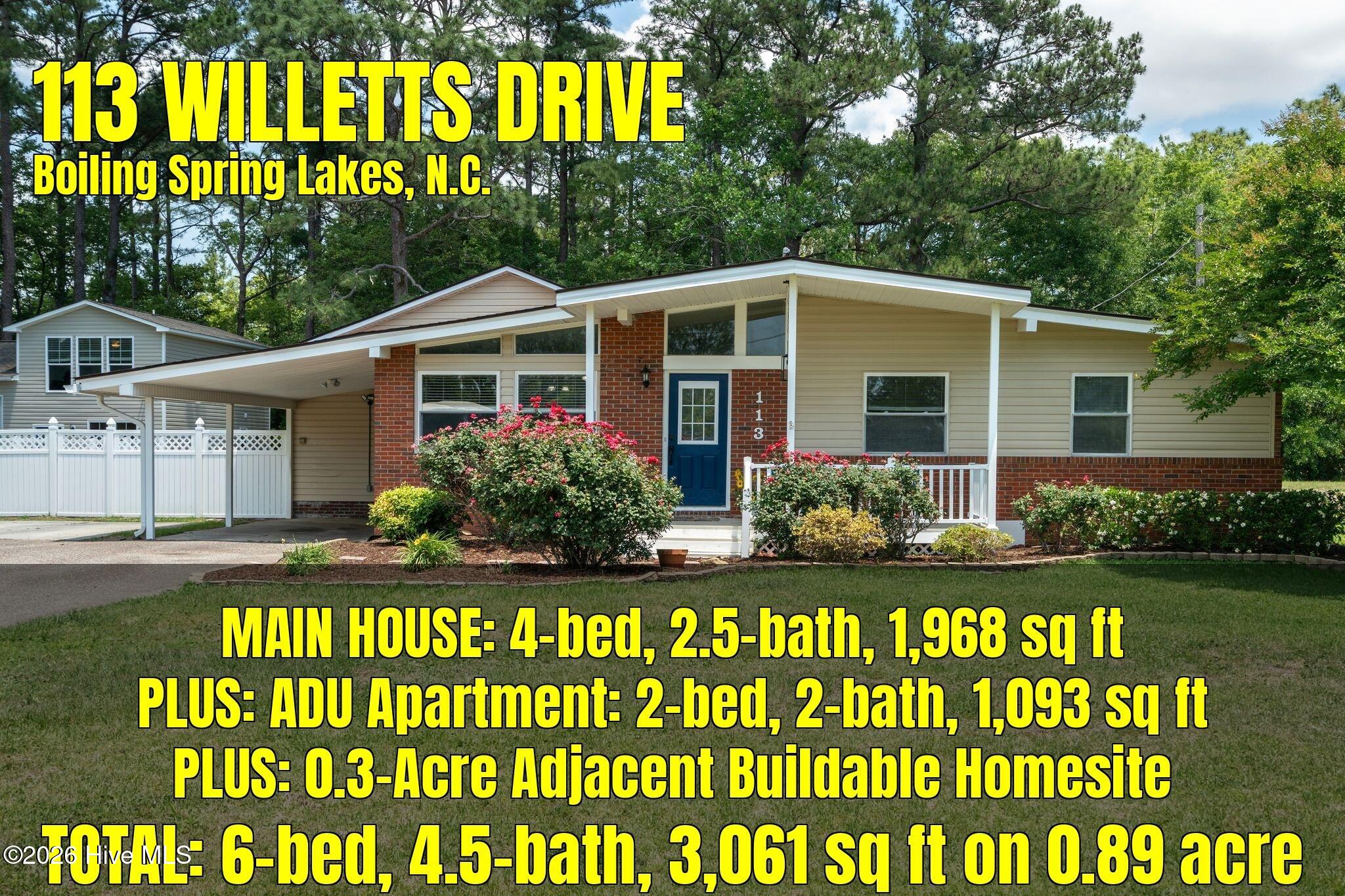 113 Willetts Drive — photo