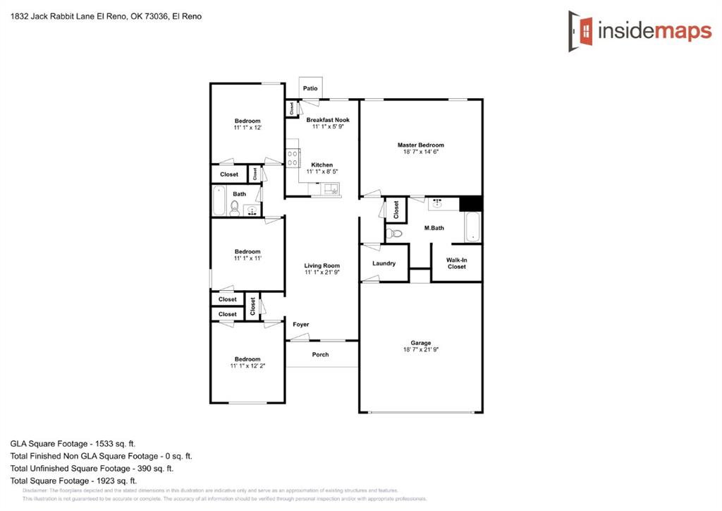 1832 Jack Rabbit Lane, El Reno, OK 73036 — photo 3