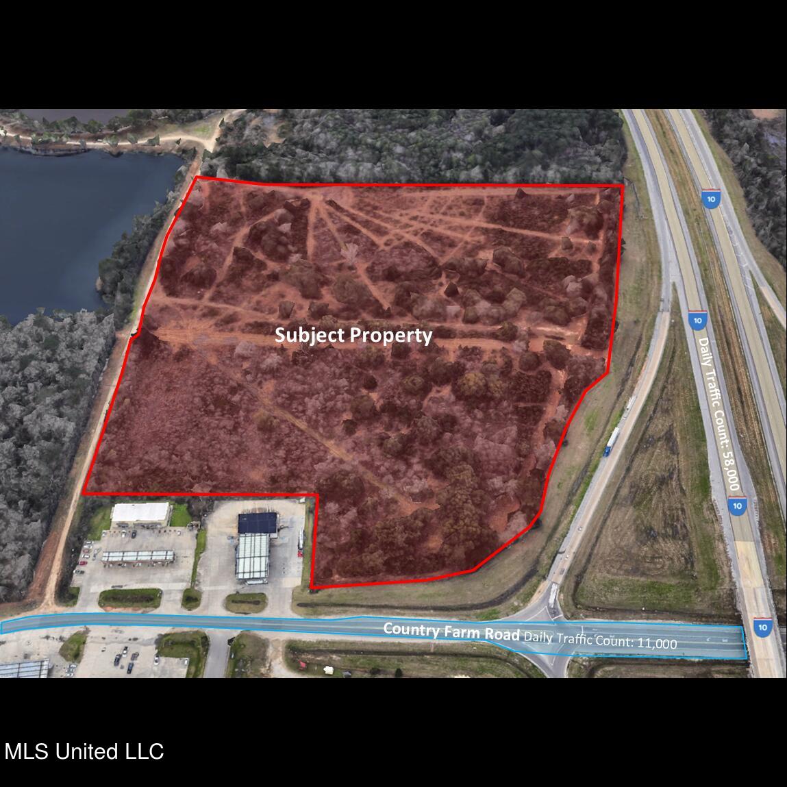 0 Interstate 10 & County Farm Rd Road — photo
