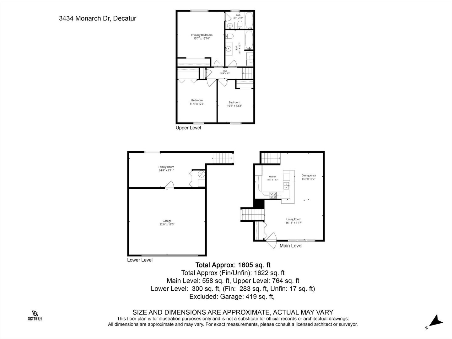 3434 Monarch Drive, Decatur, IL 62526 — photo 3