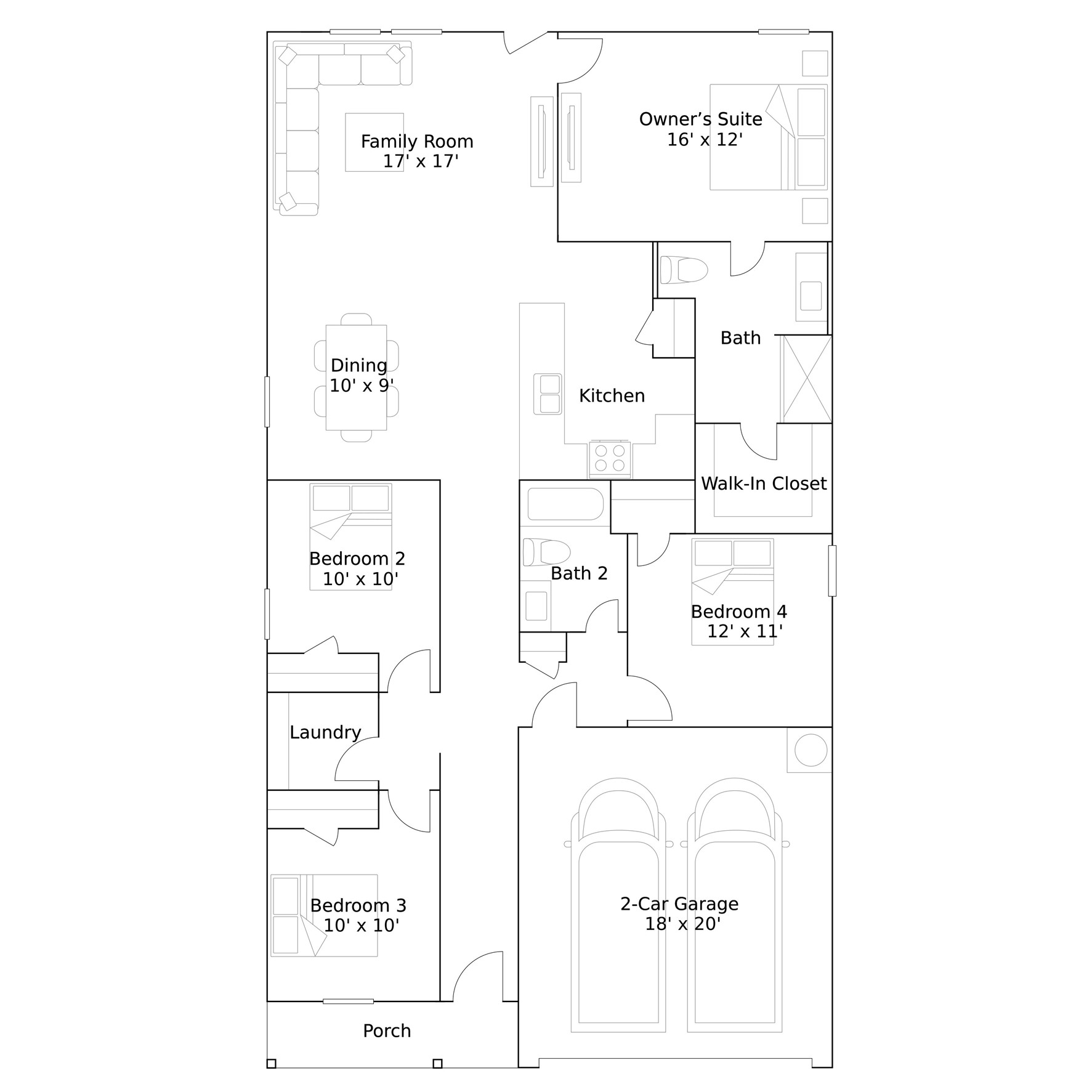 2001 Brookstone Drive, Keene, TX 76031 — photo 2