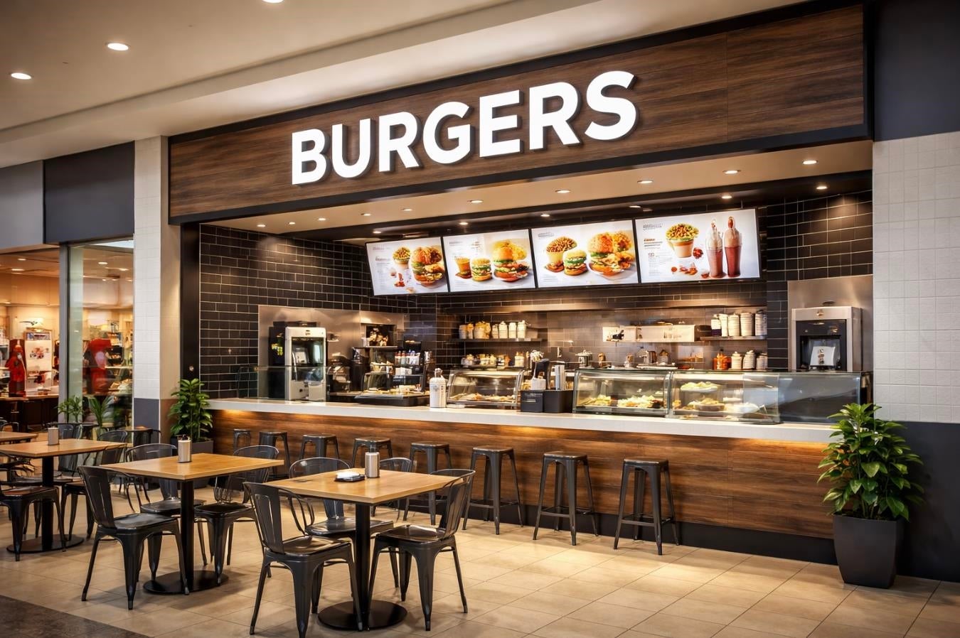 One Fast Food Restaurant Lane — photo