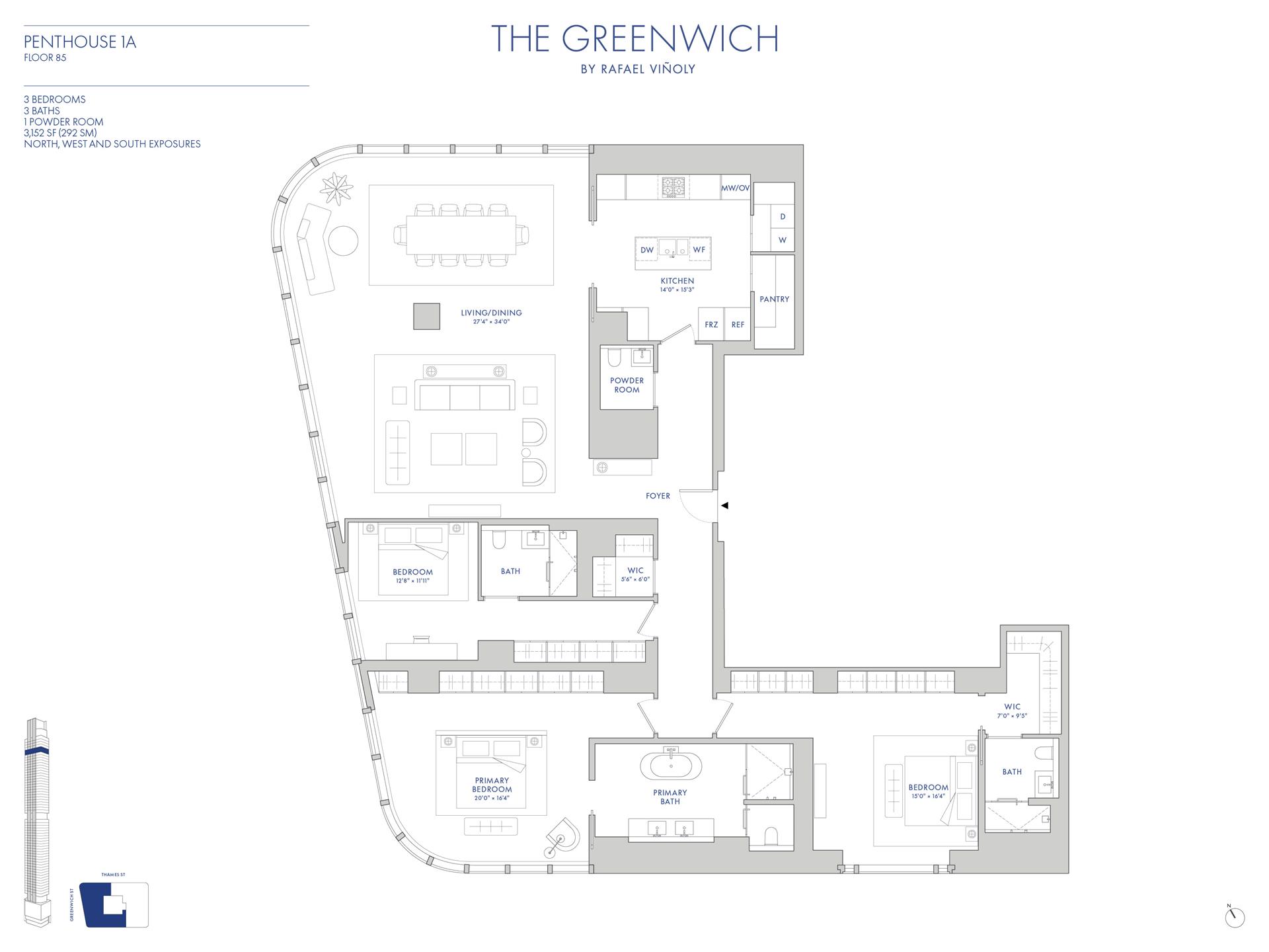125 Greenwich Street Ph1a — photo