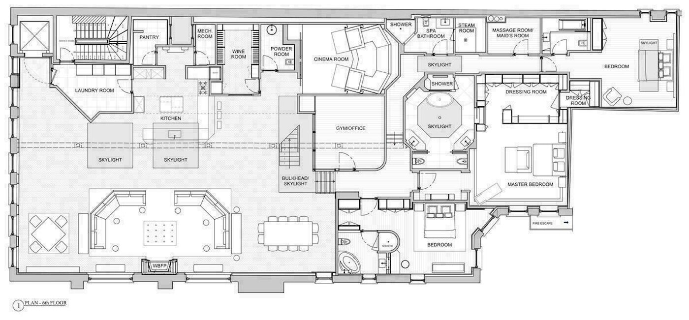 383 W Broadway Penthouse — photo