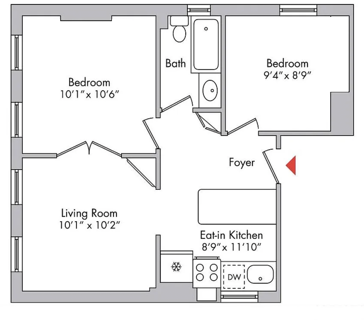 327 W 11th Street 5R — photo