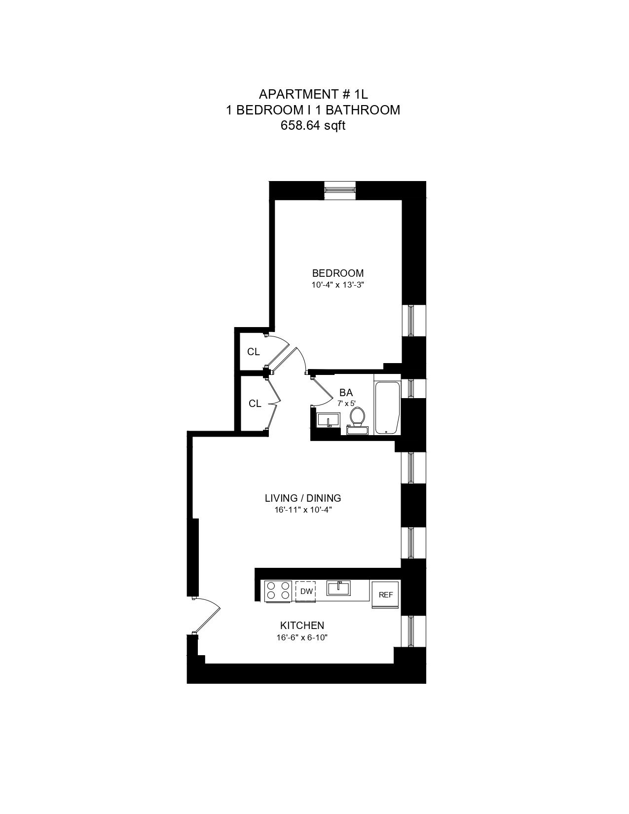 86 Thayer Street 1-L — photo
