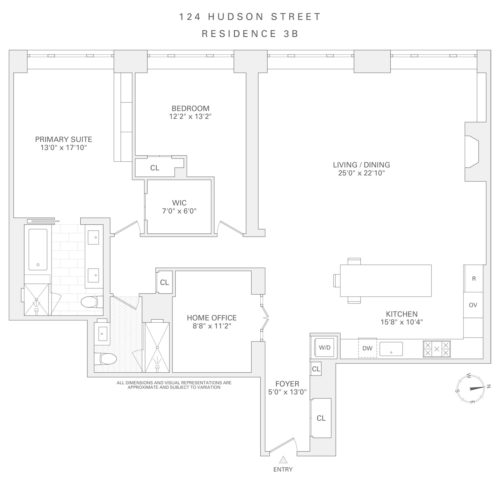 124 Hudson Street Unit 3B — photo