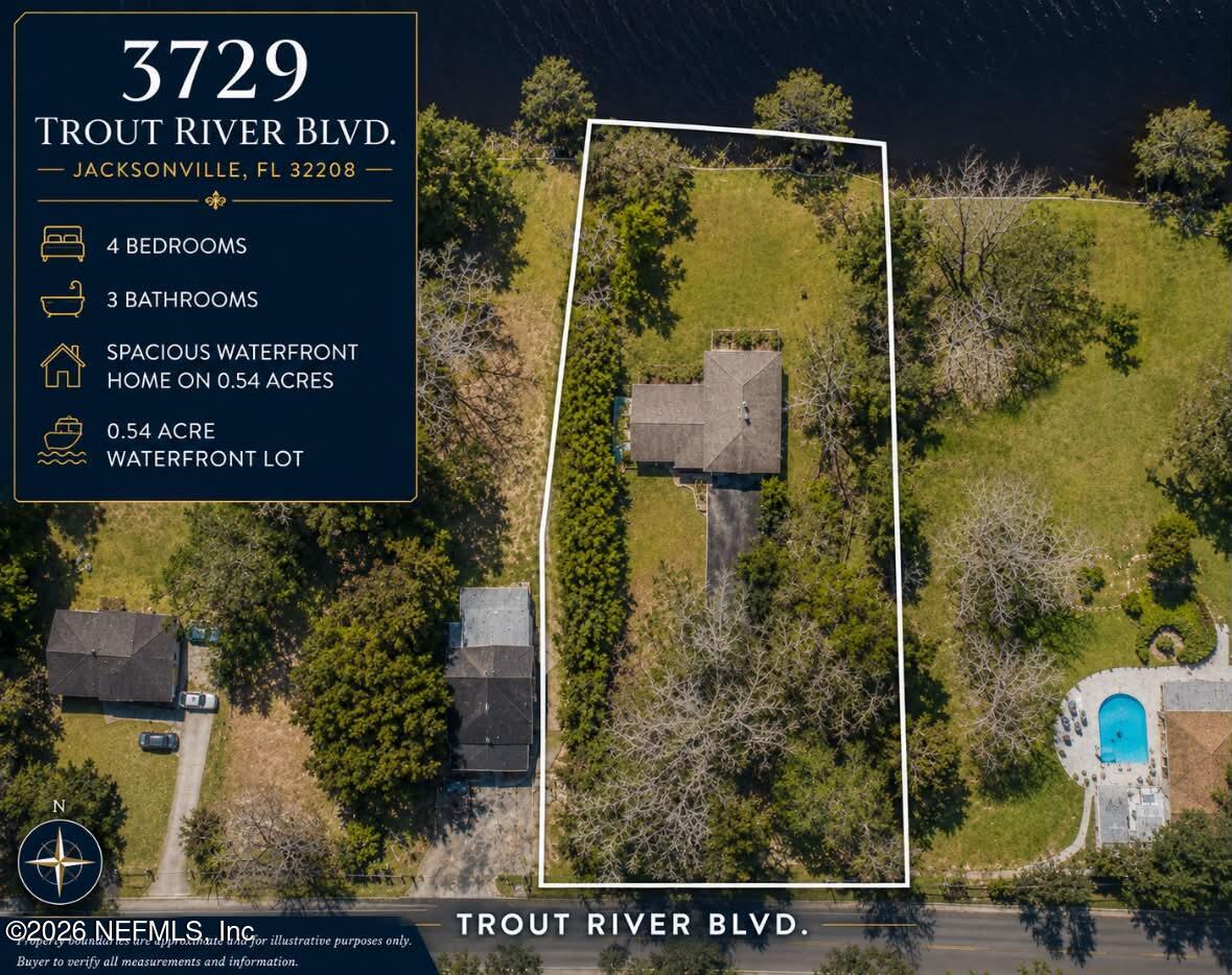 3729 Trout River Boulevard — photo