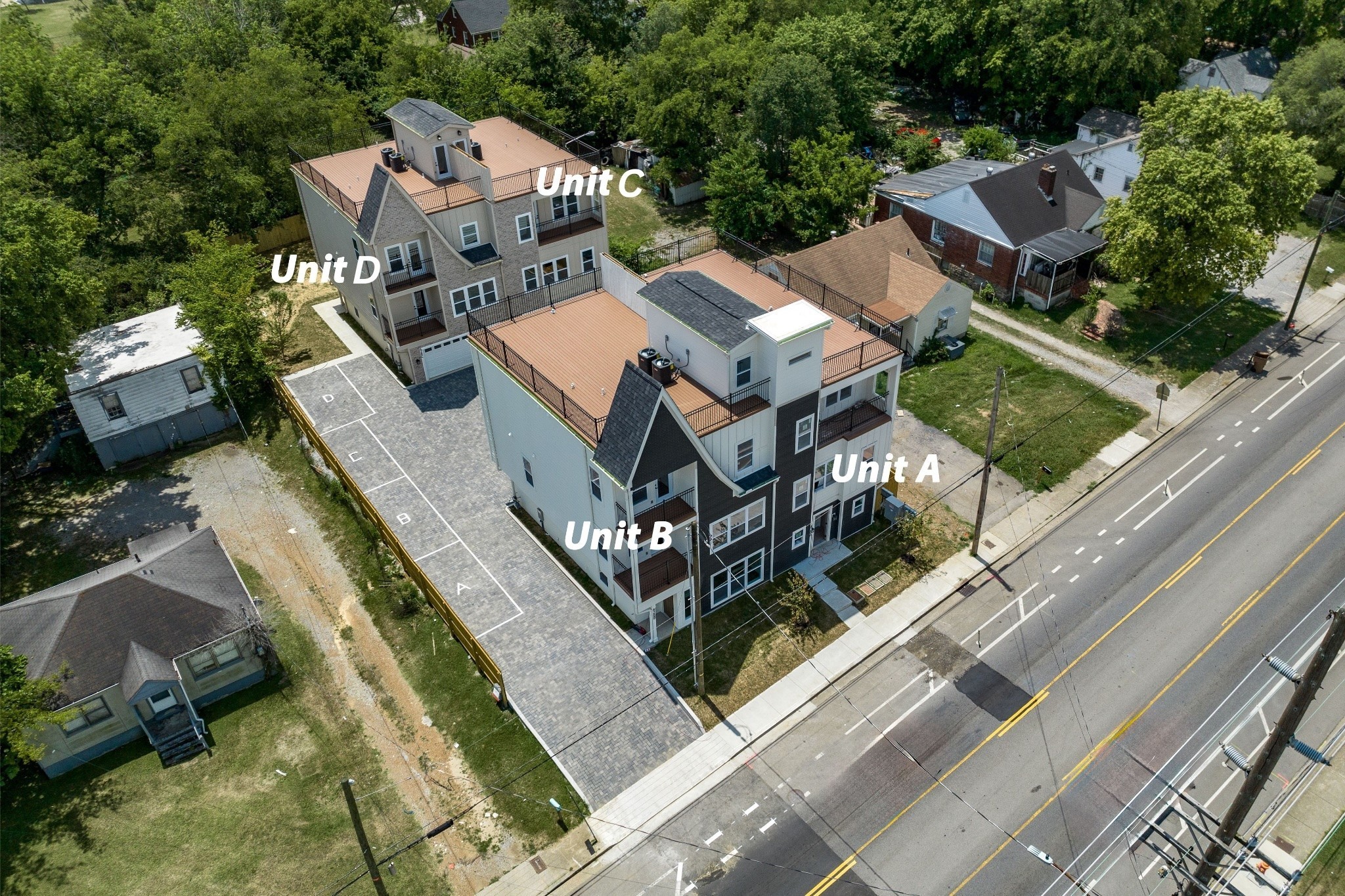 428 E Trinity Ln A,B,C,D — photo