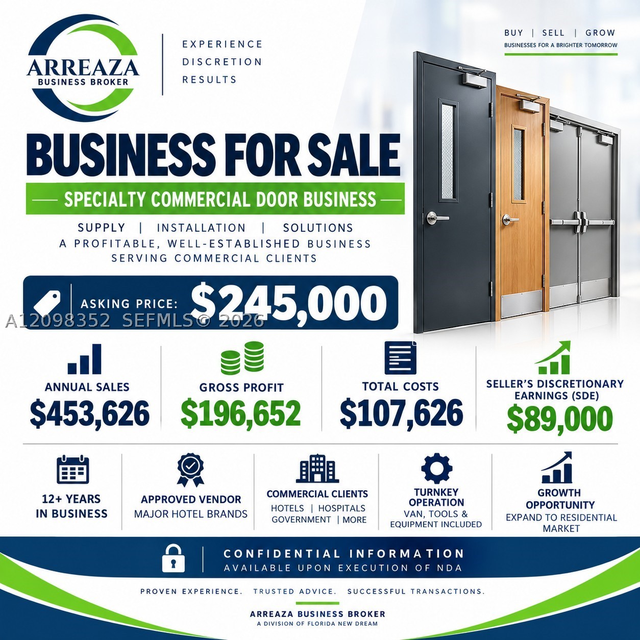 Specialty Commercial Door Business — photo