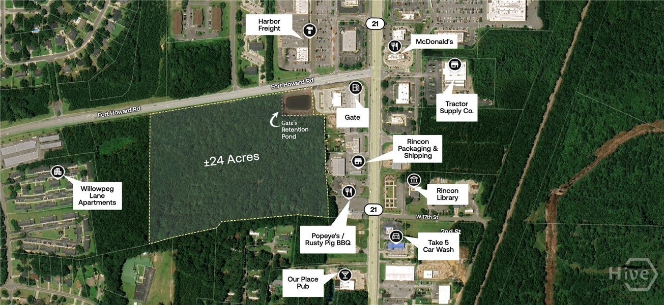 0 Hwy 21 & Fort Howard Rd — photo