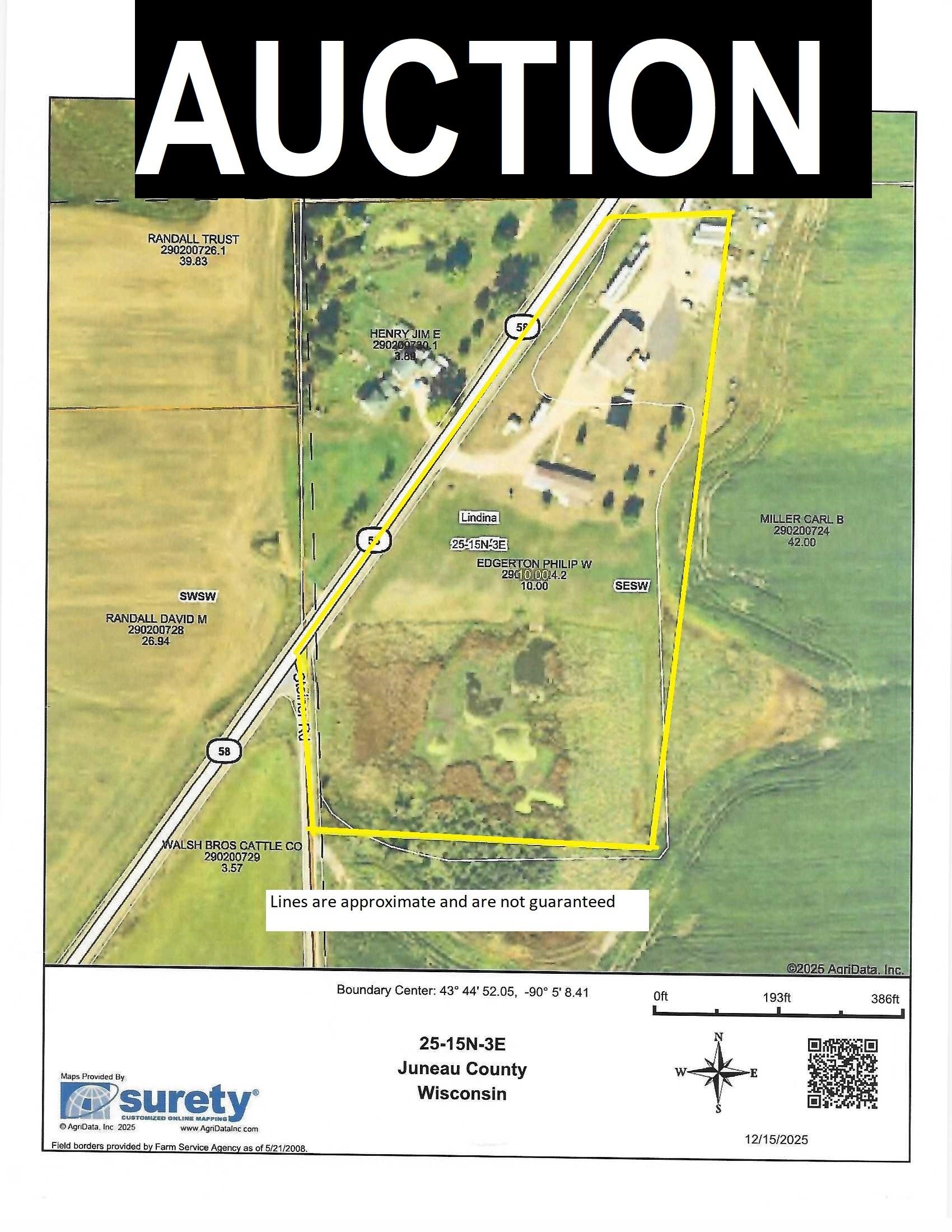 N2952 State Rd 58, Lindina, WI 53948