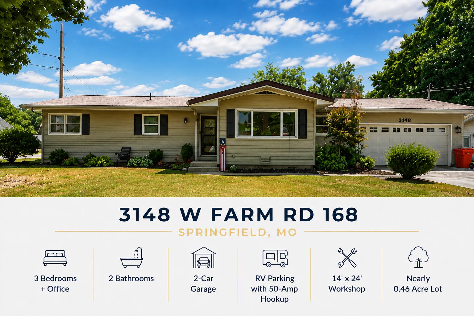 3148 W Farm Rd 168, Springfield, MO 65807