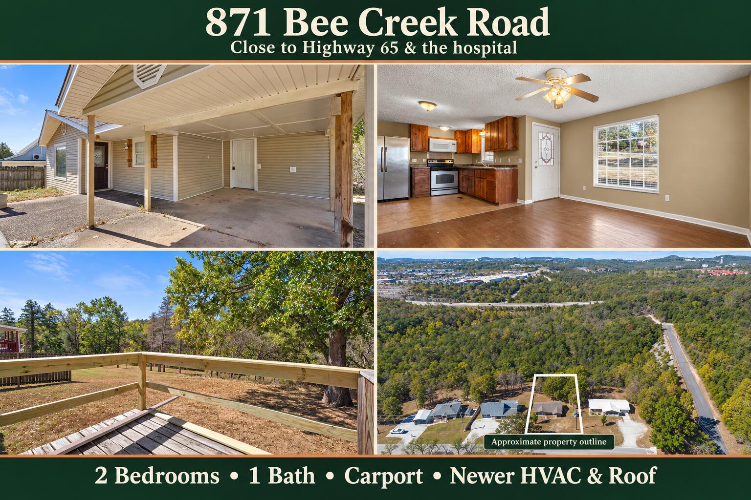 871 Bee Creek Road — photo
