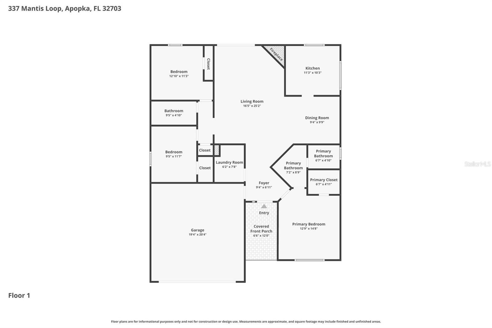 337 MANTIS LOOP, APOPKA, FL 32703 — photo 2
